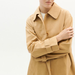 Trench Coton Camel