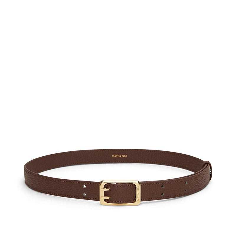 Ceinture Végane Marron