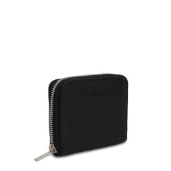 portefeuille zip vegan noir