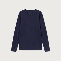 Tee shirt Manches Longues Chanvre Navy