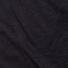 T-shirt Ample Noir Coton Flammé
