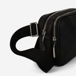 Sac ceinture noir vegan