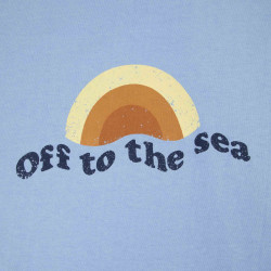 Tee-shirt Bleu Clair Off To The Sea