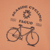 Tee-shirt Orange Vélo
