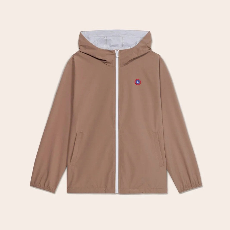 Impermeable Court Beige Unisexe