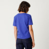 Tee-shirt Col V Bleu Royal
