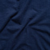 T-shirt Ample Bleu Coton Flammé