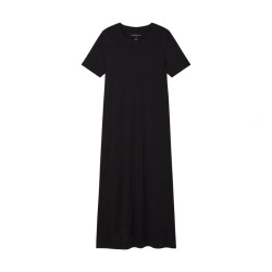 Robe Longue Noire Chanvre