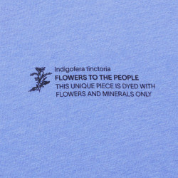 Tee-shirt Bleu Indigofera