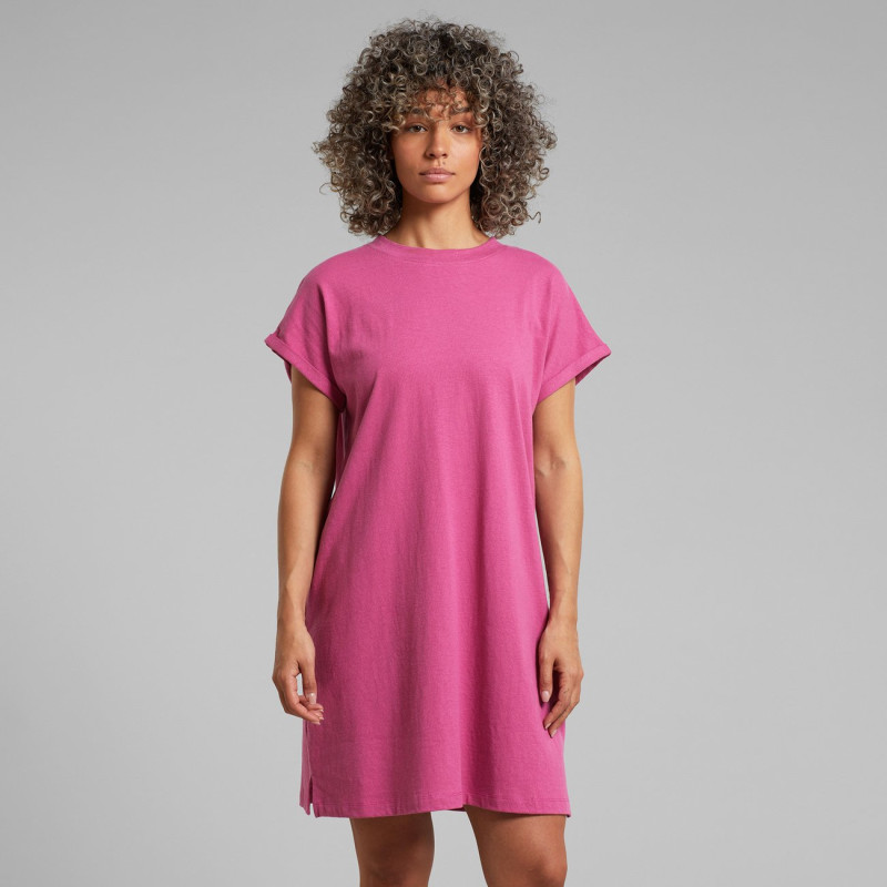 Robe T-shirt Rose Chanvre