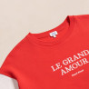 Sweat Le Grand Amour Rouge