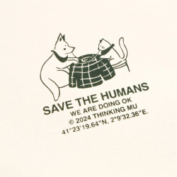 T-shirt Save the Humans