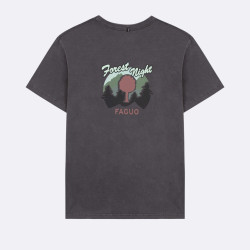 Tee-shirt Anthracite Forest Night