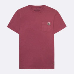 Tee-shirt Rose Foncé Loose