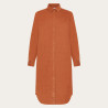 Robe Chemise Corduroy Terracotta