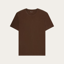 Tee-shirt Marron Foncé