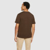 Tee-shirt Marron Foncé