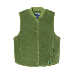 Gilet Sans Manche Polaire Vert