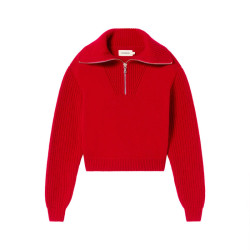 Pull Rouge Camionneur Laine