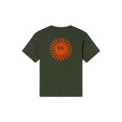 Tee shirt Vert Soleil Rouge