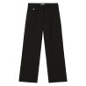 Pantalon Ample Laine Noir