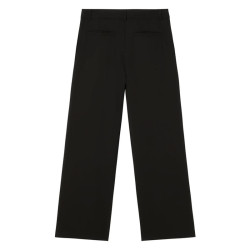 Pantalon Ample Laine Noir