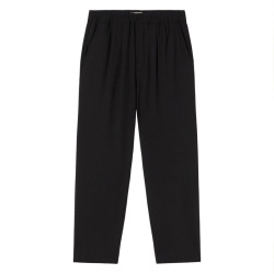 Pantalon Ample Laine Noir