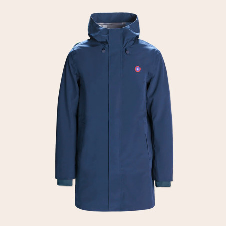 Parka Unisexe Imperméable Indigo