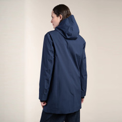 Parka Unisexe Imperméable Indigo