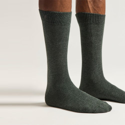 Coffret Chaussettes Chiné Gris Bleu Vert