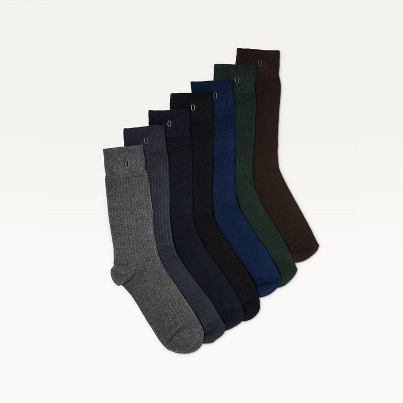 Semainier Chaussettes Multicolores Classiques