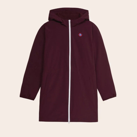 Parka Imperméable Doublée Polaire Prune