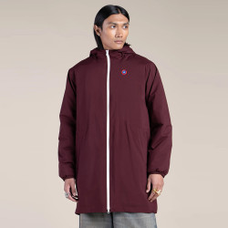 Parka Imperméable Doublée Polaire Prune