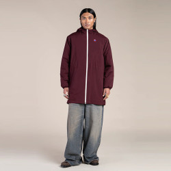 Parka Imperméable Doublée Polaire Prune