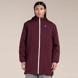 Parka Imperméable Doublée Polaire Prune