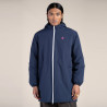 Parka Imperméable Doublée Polaire Indigo