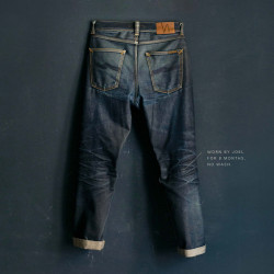 Jean Regular Gritty Jackson Dry Maze Selvage