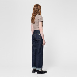 Jean Wide Leg Asta Wash Denim