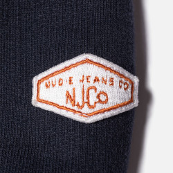 Sweat Navy Col Rond