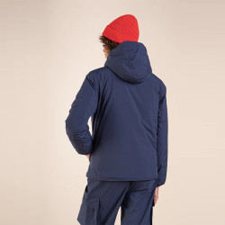 Doudoune Réversible Imperméable Indigo Rouge