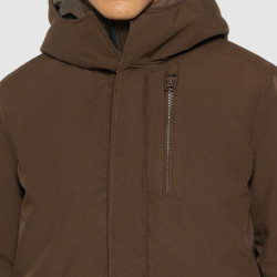 Parka Marron Imperméable