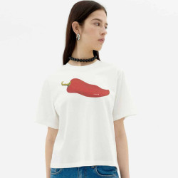 T-shirt Piment coton biologique